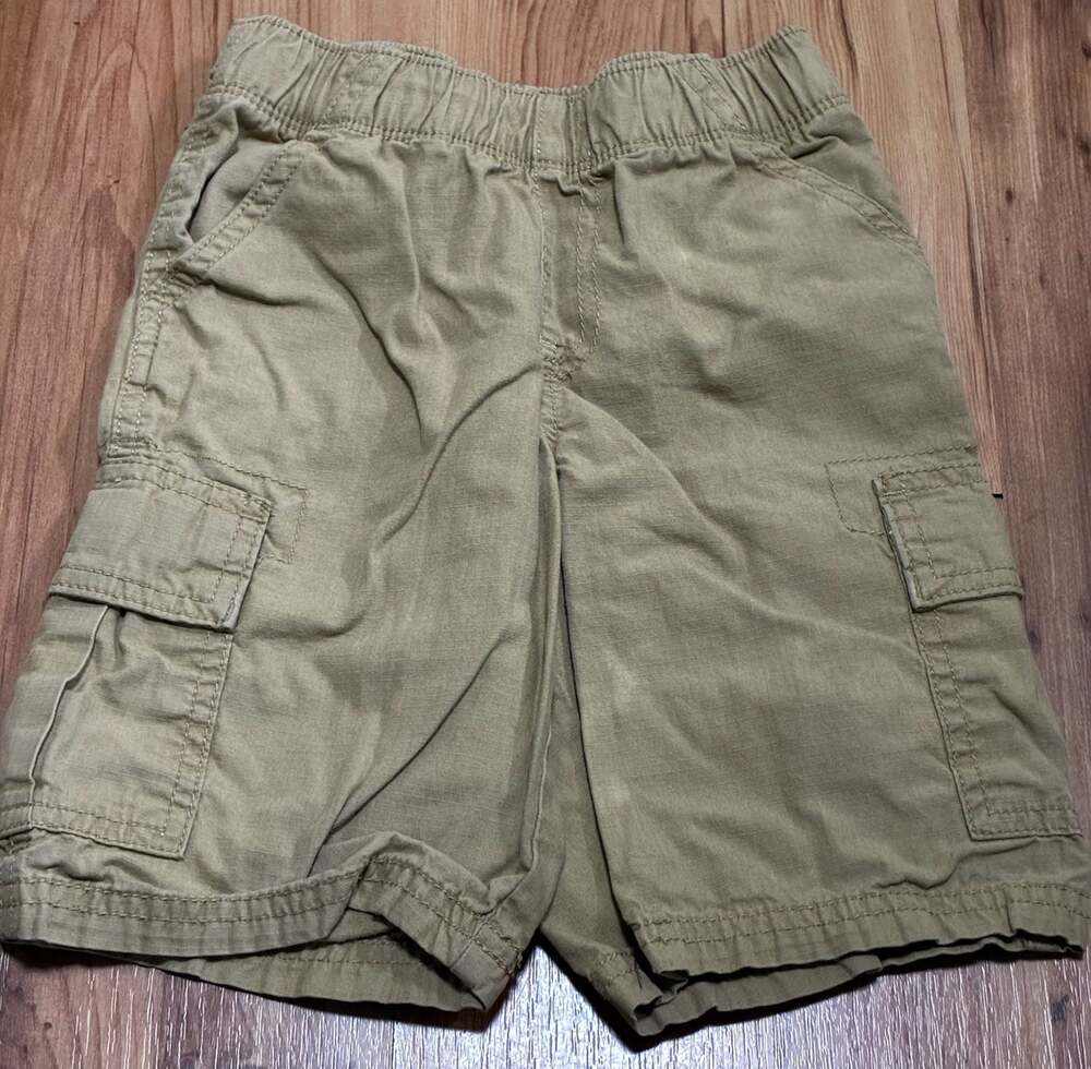 The Children's Place Toddler Boys Woven Pull-On Ripstop Cargo Shorts